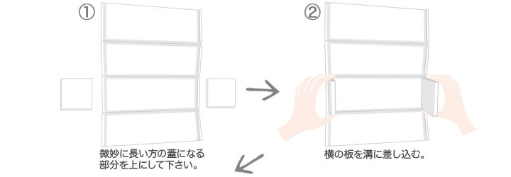 手作り石鹸型のシンプルモールドの使い方の説明 オレンジフラワー