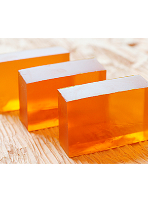 オレンジ透明石鹸のレシピ 作り方の説明 オレンジフラワー